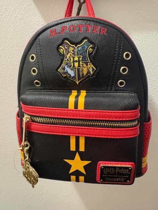 NWT Harry Potter Loungefly Triwizard Tournament Mini Backpack Rare Exclusive main image 2